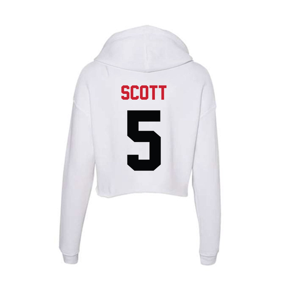 SEMO - NCAA Football : Nehemiah Scott - Women's Crop Fleece Hoodie-1