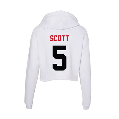 SEMO - NCAA Football : Nehemiah Scott - Women's Crop Fleece Hoodie-1