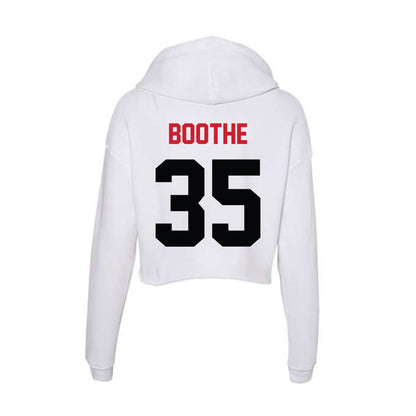 SEMO - NCAA Football : Khalik Boothe - Women's Crop Fleece Hoodie-1