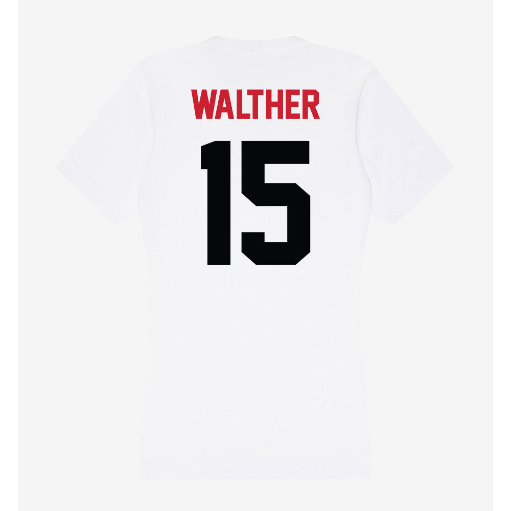 SEMO - NCAA Softball : Jaylie Walther - Women's V-Neck T-Shirt-1