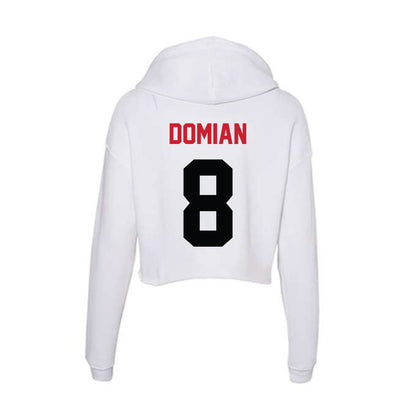 SEMO - NCAA Women's Soccer : Maya Domian - Women's Crop Fleece Hooded Sweatshirt-1