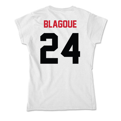 SEMO - NCAA Softball : Lilly Blagoue - Soft Style Women’s T-Shirt-1