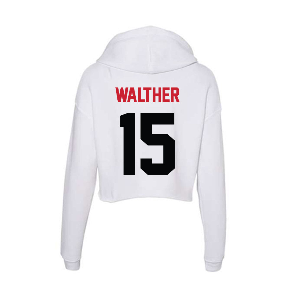 SEMO - NCAA Softball : Jaylie Walther - Women's Crop Fleece Hoodie-1