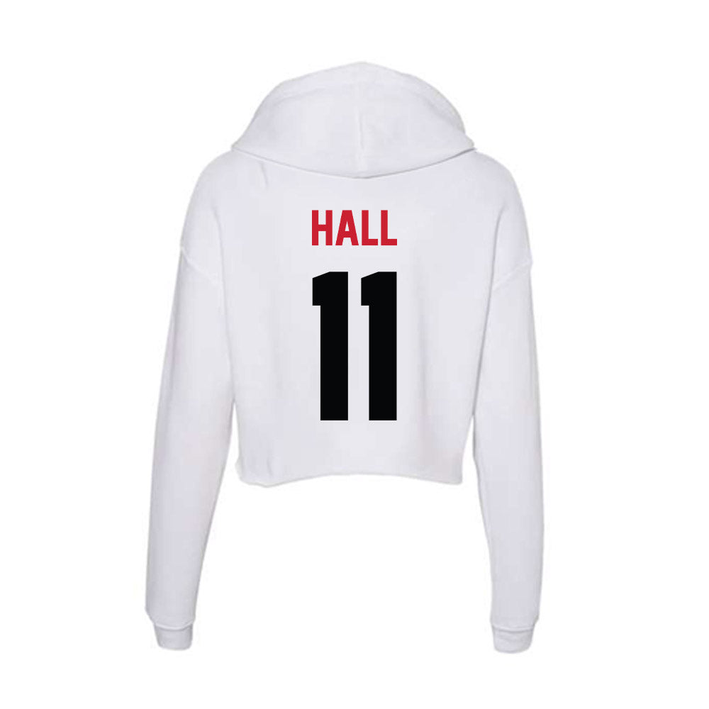 SEMO - NCAA Football : Lamari Hall - Women's Crop Fleece Hoodie-1