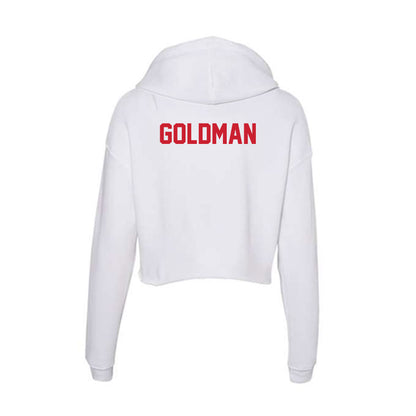 SEMO - NCAA Men's Track & Field : Mark Goldman - Women's Crop Fleece Hoodie-1