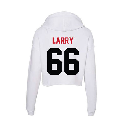 SEMO - NCAA Football : Aj Larry - Women's Crop Fleece Hoodie-1