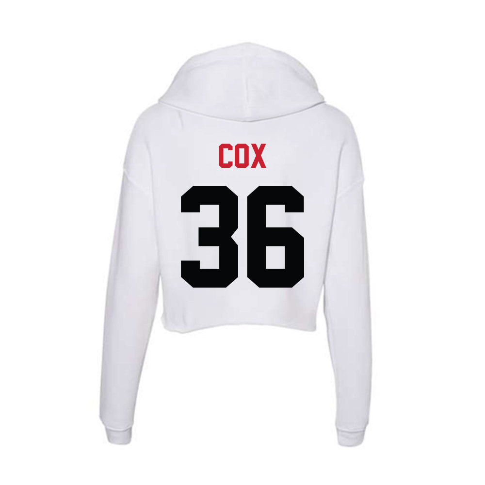 SEMO - NCAA Baseball : Brice Cox - Women's Crop Fleece Hoodie-1