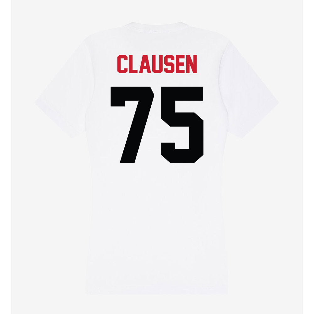 SEMO - NCAA Football : Eli Clausen - Women's V-Neck T-Shirt-1