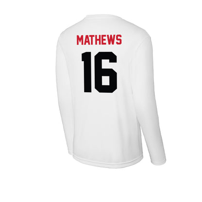 SEMO - NCAA Women's Volleyball : Ava Mathews - Activewear Long Sleeve T-Shirt-1