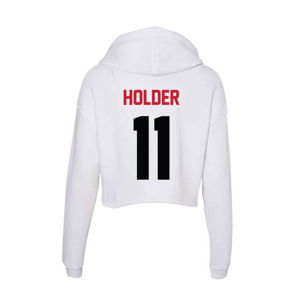 SEMO - NCAA Women's Volleyball : Megan Holder - Women's Crop Fleece Hoodie-1
