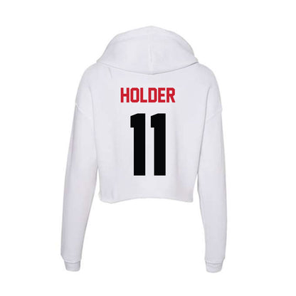 SEMO - NCAA Women's Volleyball : Megan Holder - Women's Crop Fleece Hoodie-1