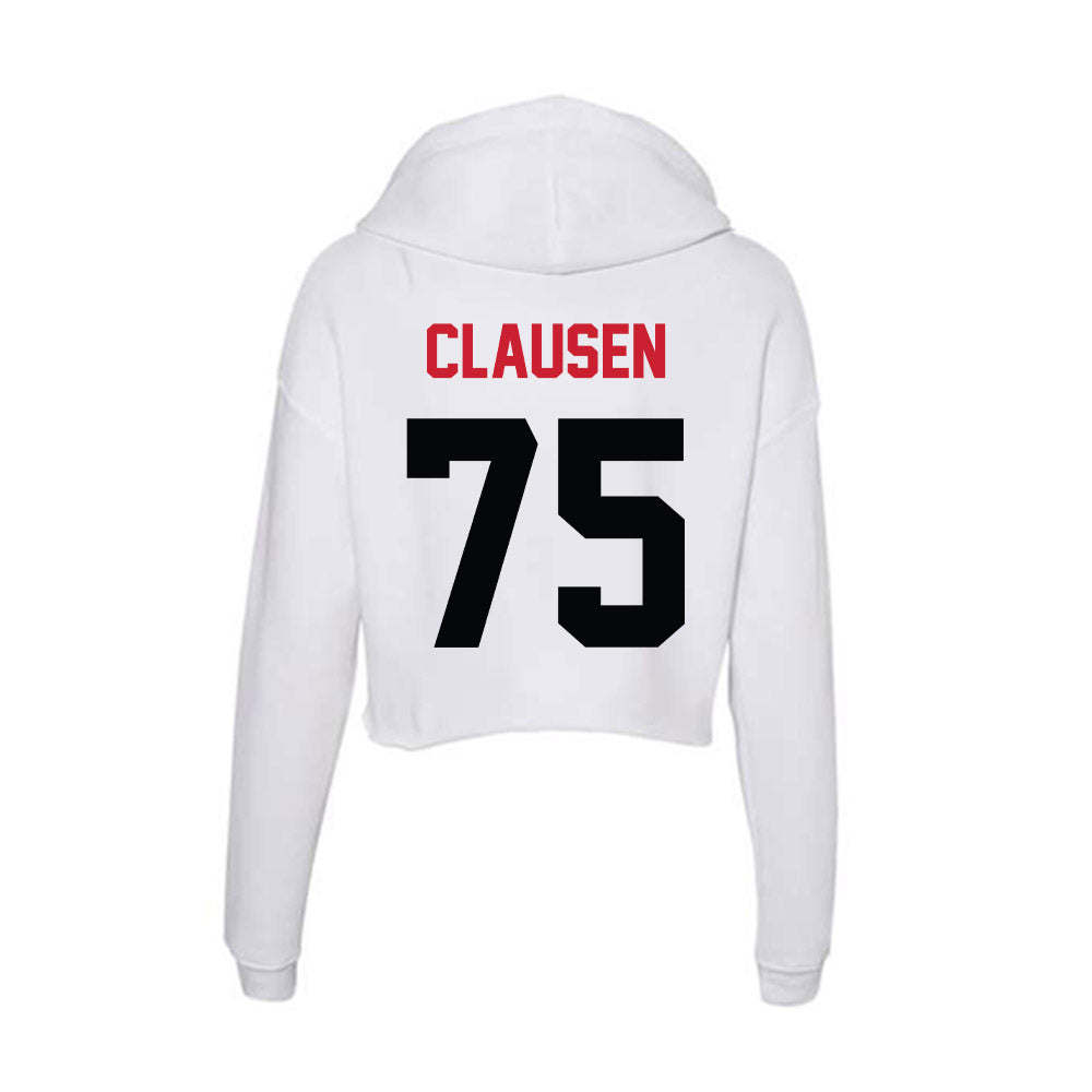 SEMO - NCAA Football : Eli Clausen - Women's Crop Fleece Hoodie-1