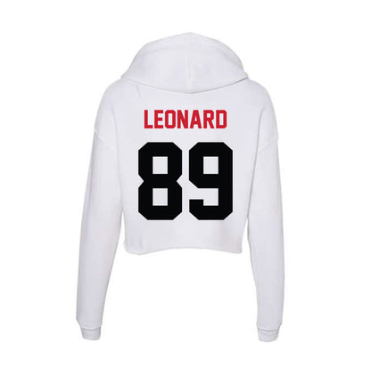 SEMO - NCAA Football : Clayton Leonard - Women's Crop Fleece Hoodie-1