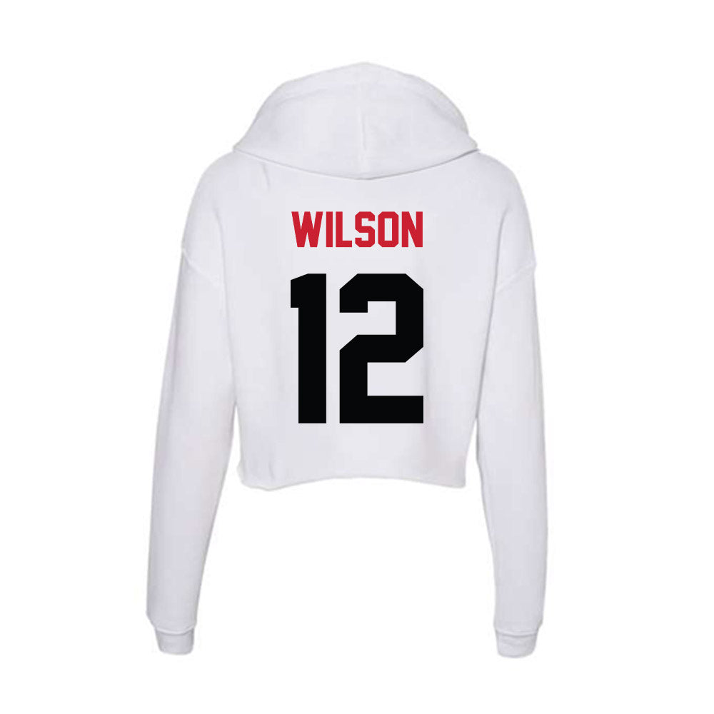 SEMO - NCAA Football : Brandon Wilson - Women's Crop Fleece Hoodie-1