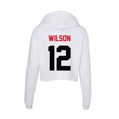 SEMO - NCAA Football : Brandon Wilson - Women's Crop Fleece Hoodie-1