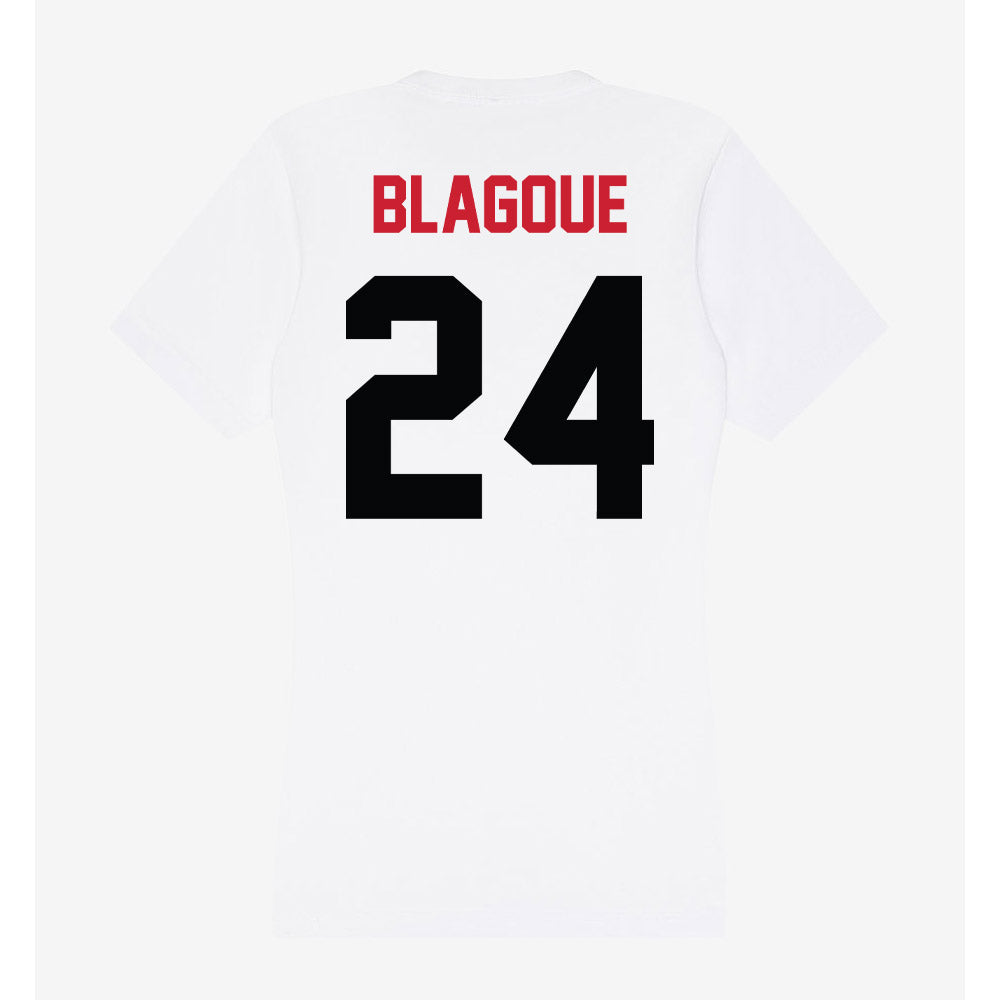 SEMO - NCAA Softball : Lilly Blagoue - Women's V-Neck T-Shirt-1