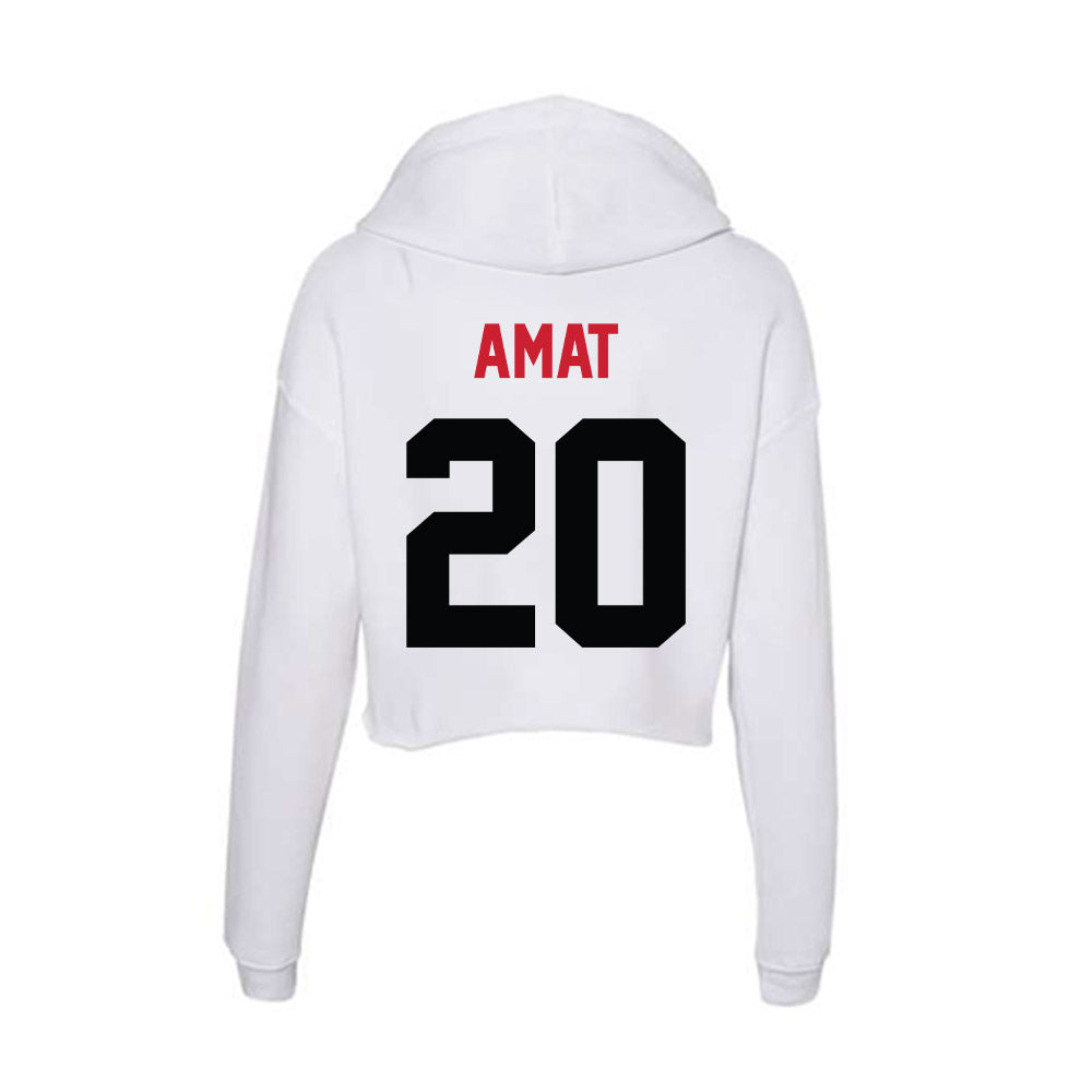 SEMO - NCAA Women's Soccer : Laia Amat - Women's Crop Fleece Hoodie-1