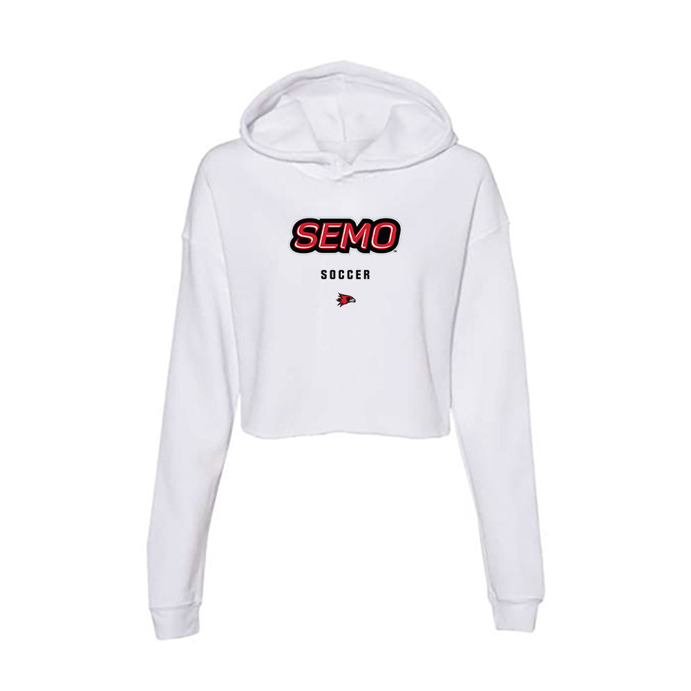 SEMO - NCAA Women's Soccer : Maya Domian - Women's Crop Fleece Hooded Sweatshirt-0