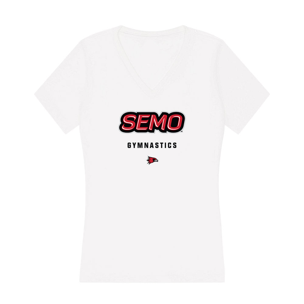 SEMO - NCAA Women's Gymnastics : Reagan Sams - Women's V-Neck T-Shirt-0