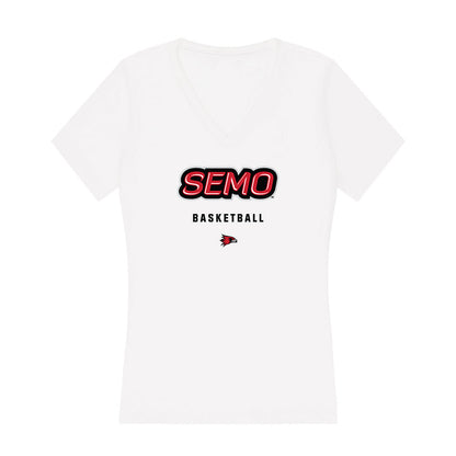 SEMO - NCAA Women's Basketball : Jolie Bonderer - Women's V-Neck T-Shirt-0