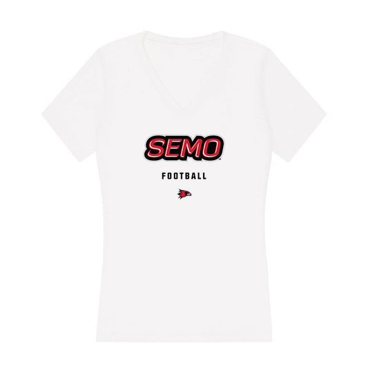 SEMO - NCAA Football : Talaun Jones - Women's V-Neck T-Shirt-0