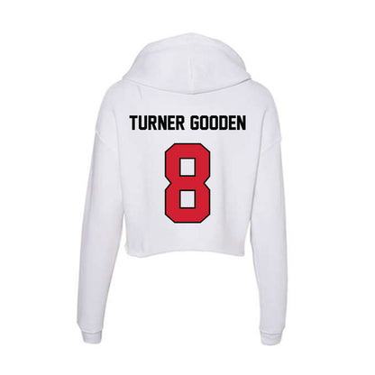 UNLV - NCAA Football : Larry Turner Gooden - Women's Crop Fleece Hoodie-1