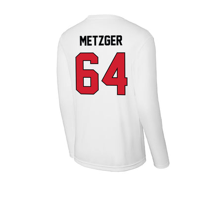 UNLV - NCAA Football : Joseph Metzger - Activewear Long Sleeve T-Shirt-1