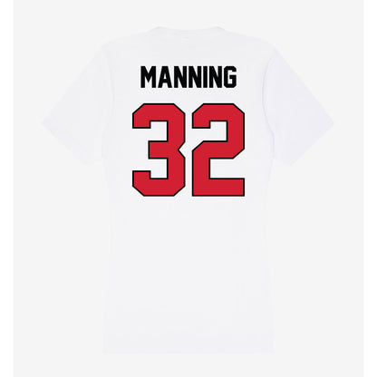 UNLV - NCAA Baseball : LJ Manning - Women's V-Neck T-Shirt-1