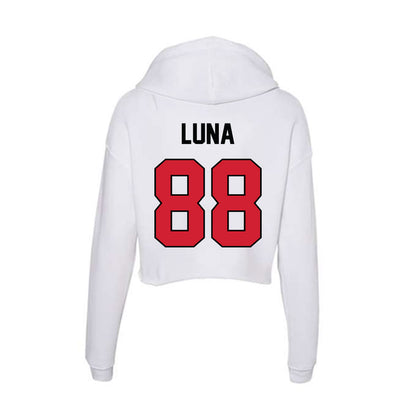 UNLV - NCAA Softball : Soleil Luna - Women's Crop Fleece Hoodie-1