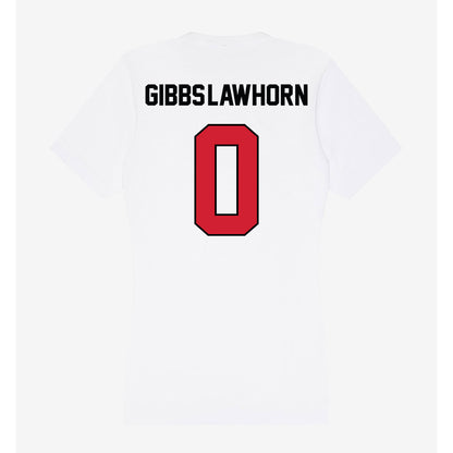 UNLV - NCAA Men's Basketball : Dra Gibbs-Lawhorn - Women's V-Neck T-Shirt-1