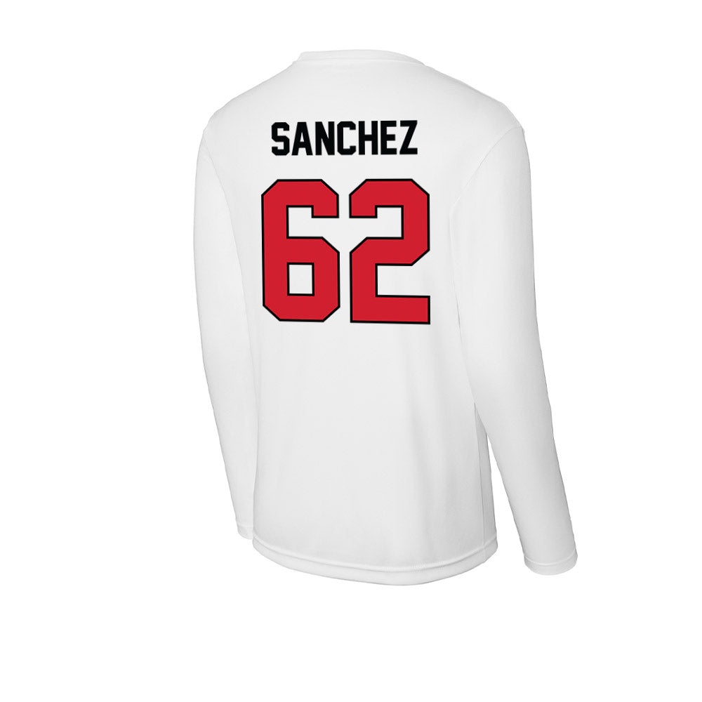 UNLV - NCAA Football : Eli Sanchez - Activewear Long Sleeve T-Shirt-1