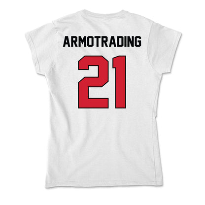 UNLV - NCAA Men's Basketball : Joel Armotrading - Soft Style Women’s T-Shirt-1