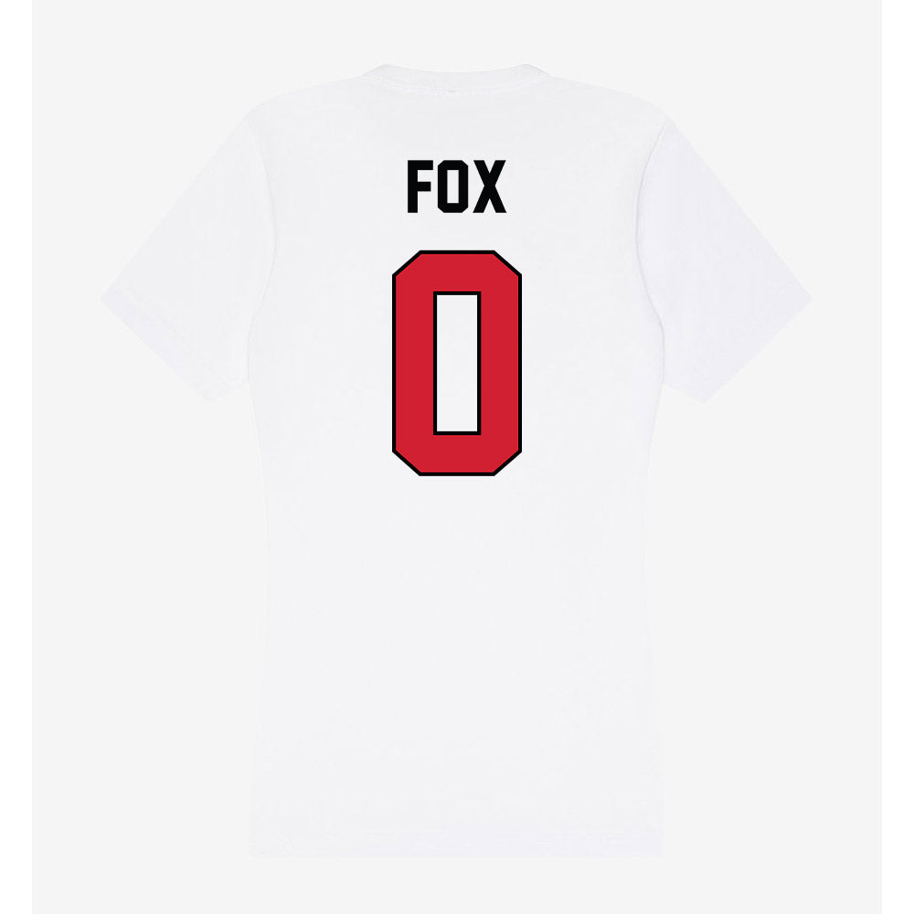 UNLV - NCAA Football : Prin Fox - Women's V-Neck T-Shirt-1