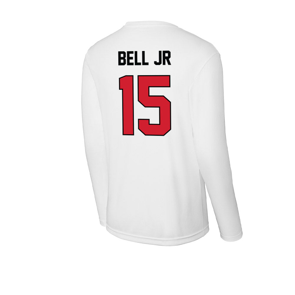 UNLV - NCAA Football : Tatum Bell jr - Activewear Long Sleeve T-Shirt-1