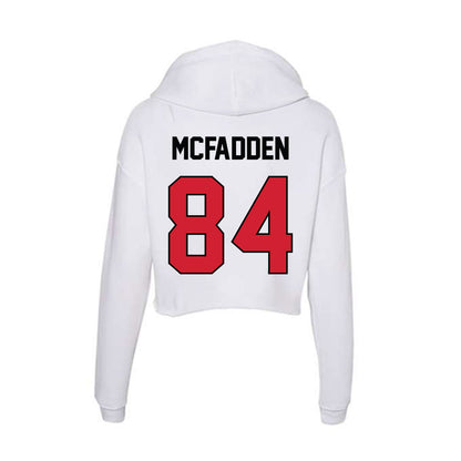 UNLV - NCAA Football : Joseph Mcfadden - Women's Crop Fleece Hoodie-1