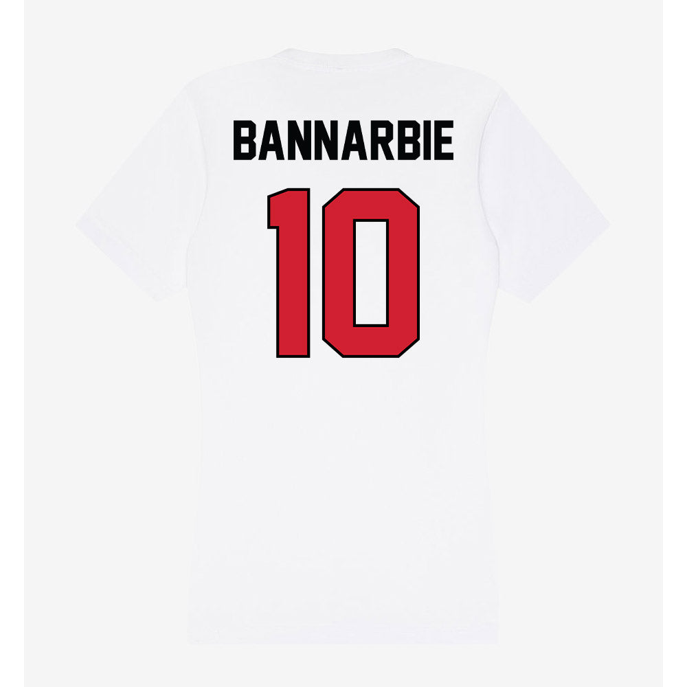 UNLV - NCAA Men's Basketball : Jacob Bannarbie - Women's V-Neck T-Shirt-1