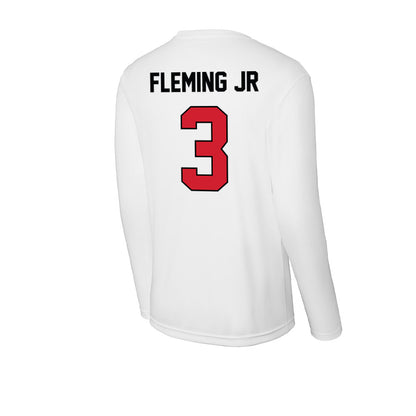 UNLV - NCAA Men's Basketball : Howard Fleming Jr - Activewear Long Sleeve T-Shirt-1