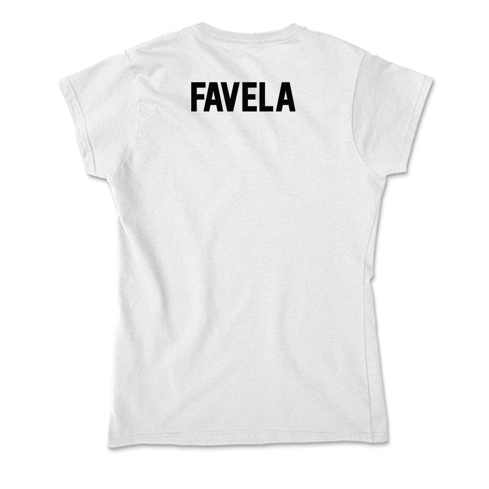 UNLV - NCAA Men's Swimming & Diving : Aidan Favela - Soft Style Women’s T-Shirt-1