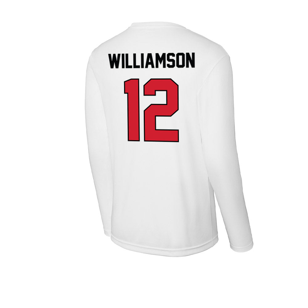 UNLV - NCAA Men's Basketball : Issac Williamson - Activewear Long Sleeve T-Shirt-1