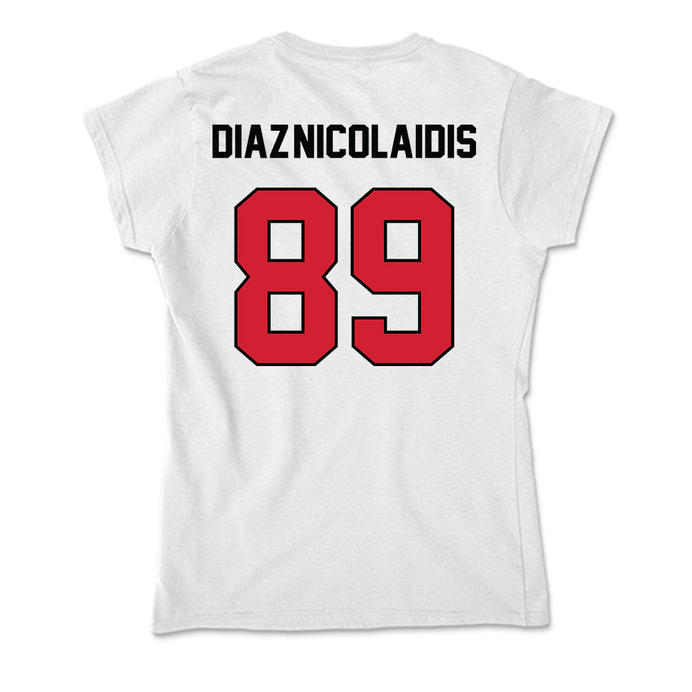 UNLV - NCAA Football : Andreas Diaz-Nicolaidis - Soft Style Women’s T-Shirt-1