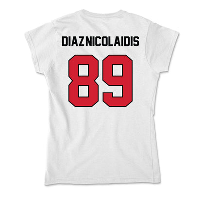 UNLV - NCAA Football : Andreas Diaz-Nicolaidis - Soft Style Women’s T-Shirt-1