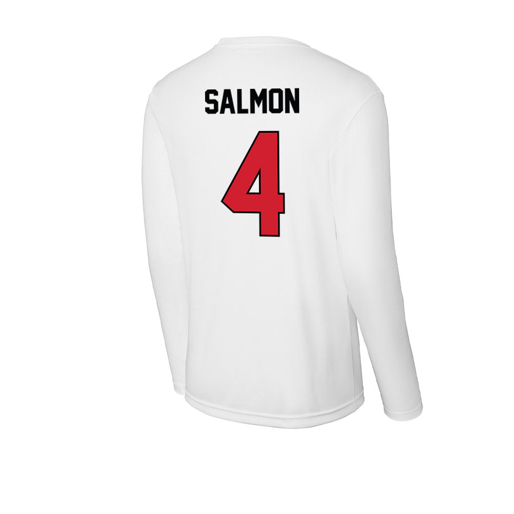 UNLV - NCAA Baseball : Jack Salmon - Activewear Long Sleeve T-Shirt-1