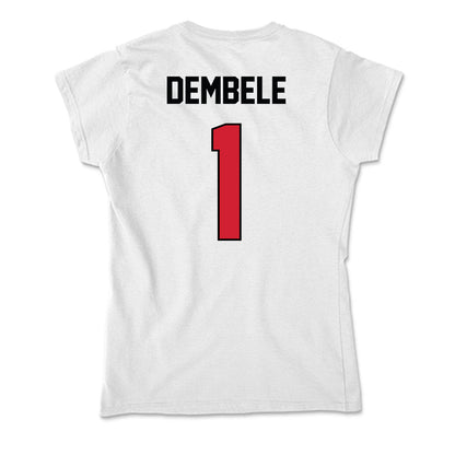 UNLV - NCAA Men's Basketball : Ladji Dembele - Soft Style Women’s T-Shirt-1