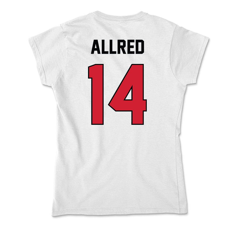 UNLV - NCAA Men's Soccer : Bryce Allred - Soft Style Women’s T-Shirt-1