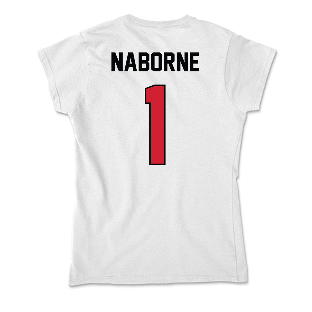 UNLV - NCAA Football : Jeremy Naborne - Soft Style Women’s T-Shirt-1