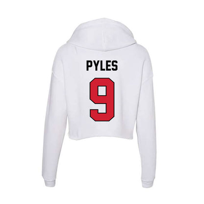 UNLV - NCAA Women's Soccer : Summer Pyles - Women's Crop Fleece Hoodie-1