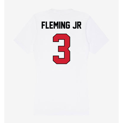 UNLV - NCAA Men's Basketball : Howard Fleming Jr - Women's V-Neck T-Shirt-1