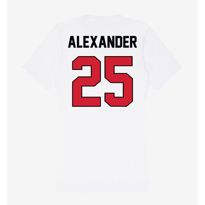 UNLV - NCAA Women's Basketball : Aaliyah Alexander - Women's V-Neck T-Shirt-1