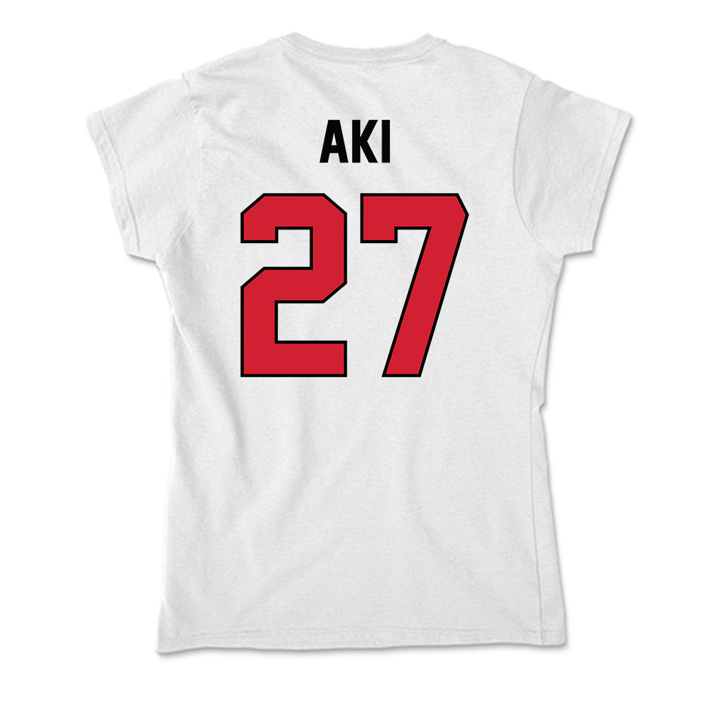 UNLV - NCAA Softball : Charelle Aki - Soft Style Women’s T-Shirt-1