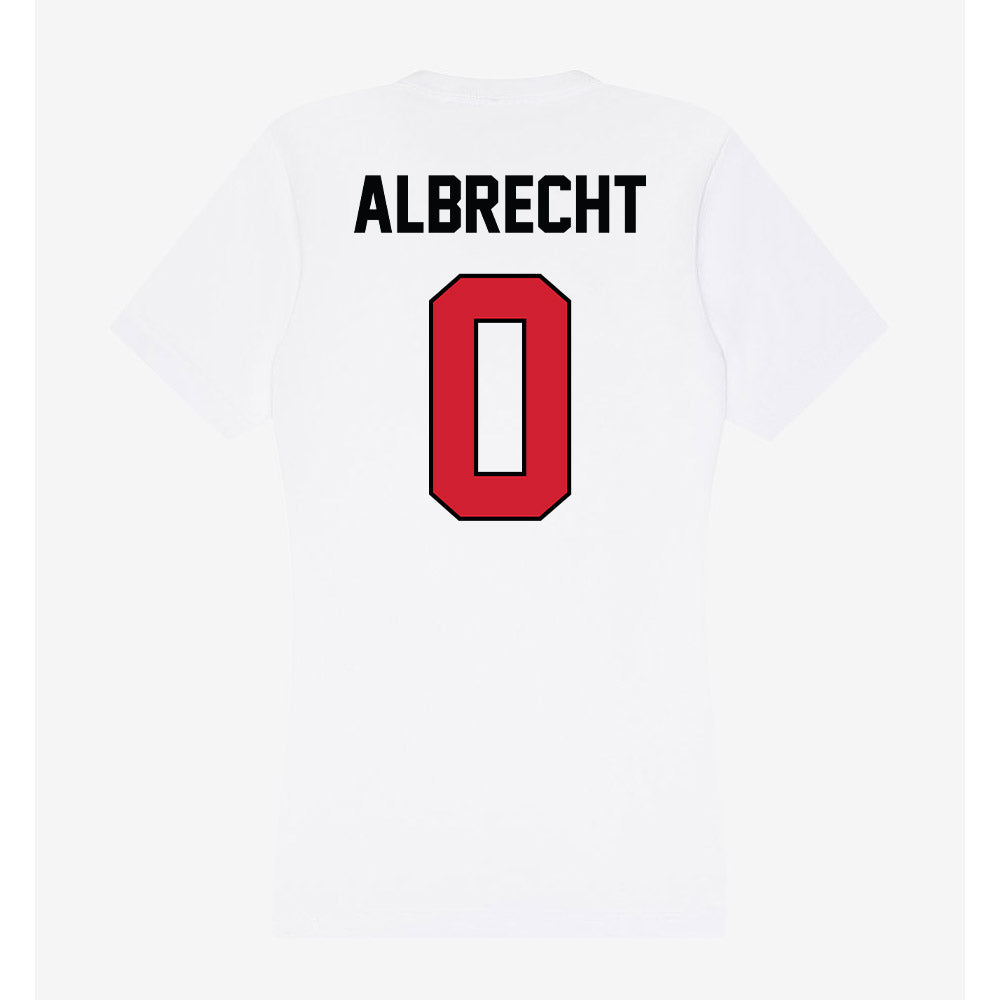 UNLV - NCAA Football : Cole Albrecht - Women's V-Neck T-Shirt-1